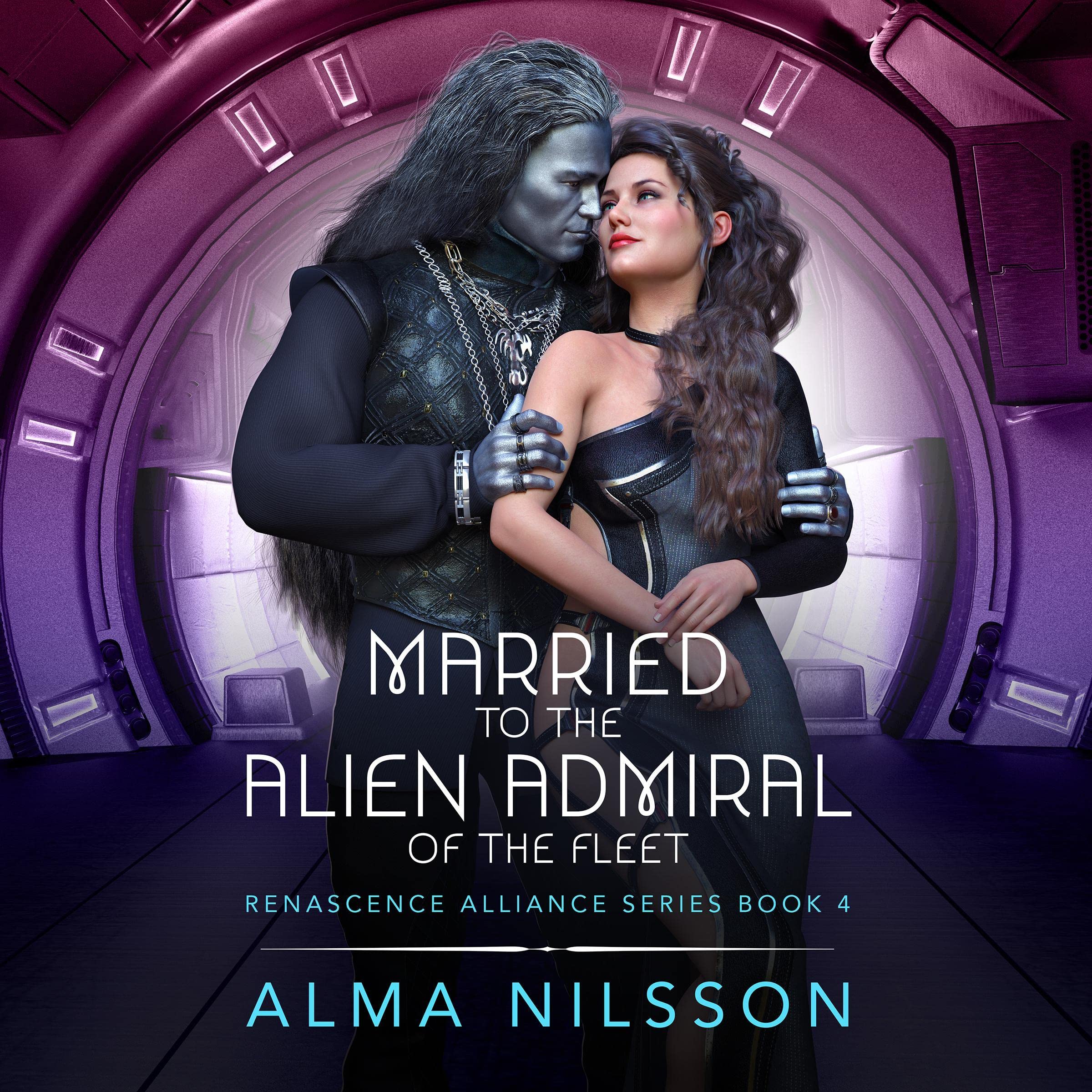Cover art for Married to the Alien Admiral of the Fleet