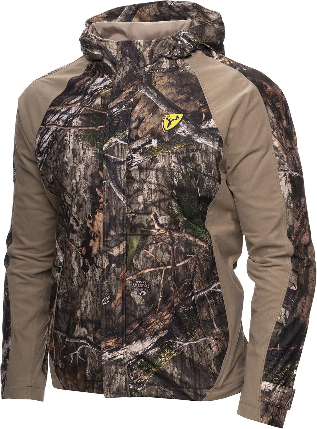 ScentBlocker Drencher Men's Lightweight Breathable Waterproof Camo Rain Jacket: Clothing