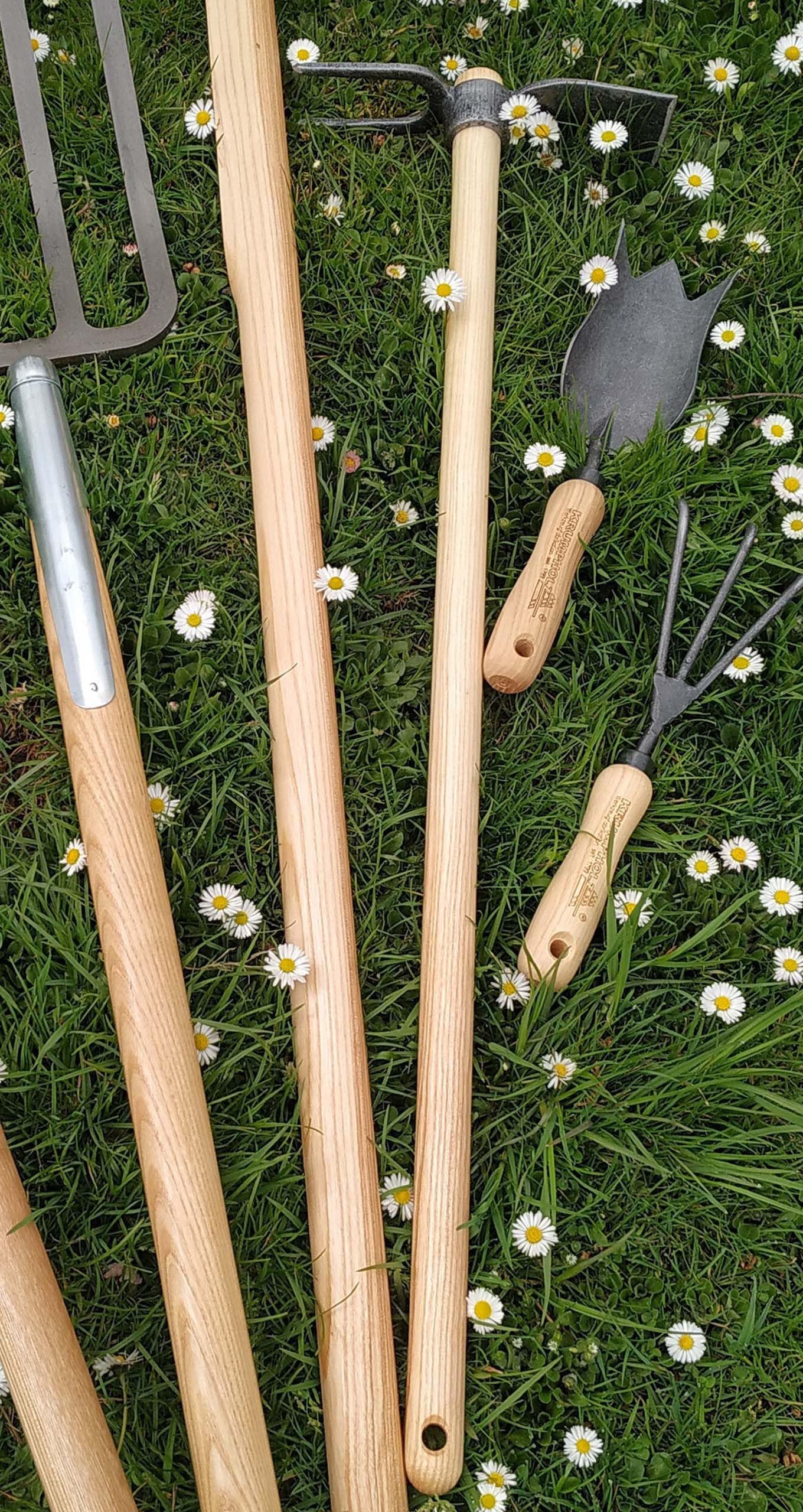 sarcia.eu Zappa da Giardino reversabile con Manico in Frassino Bordo 80 cm (1104)