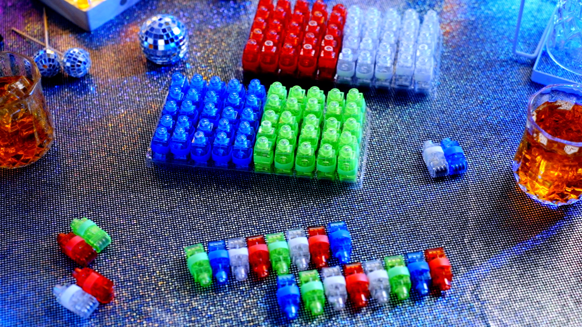 Amazon.com: Hortsun 200 Pcs LED Finger Lights Party Favors