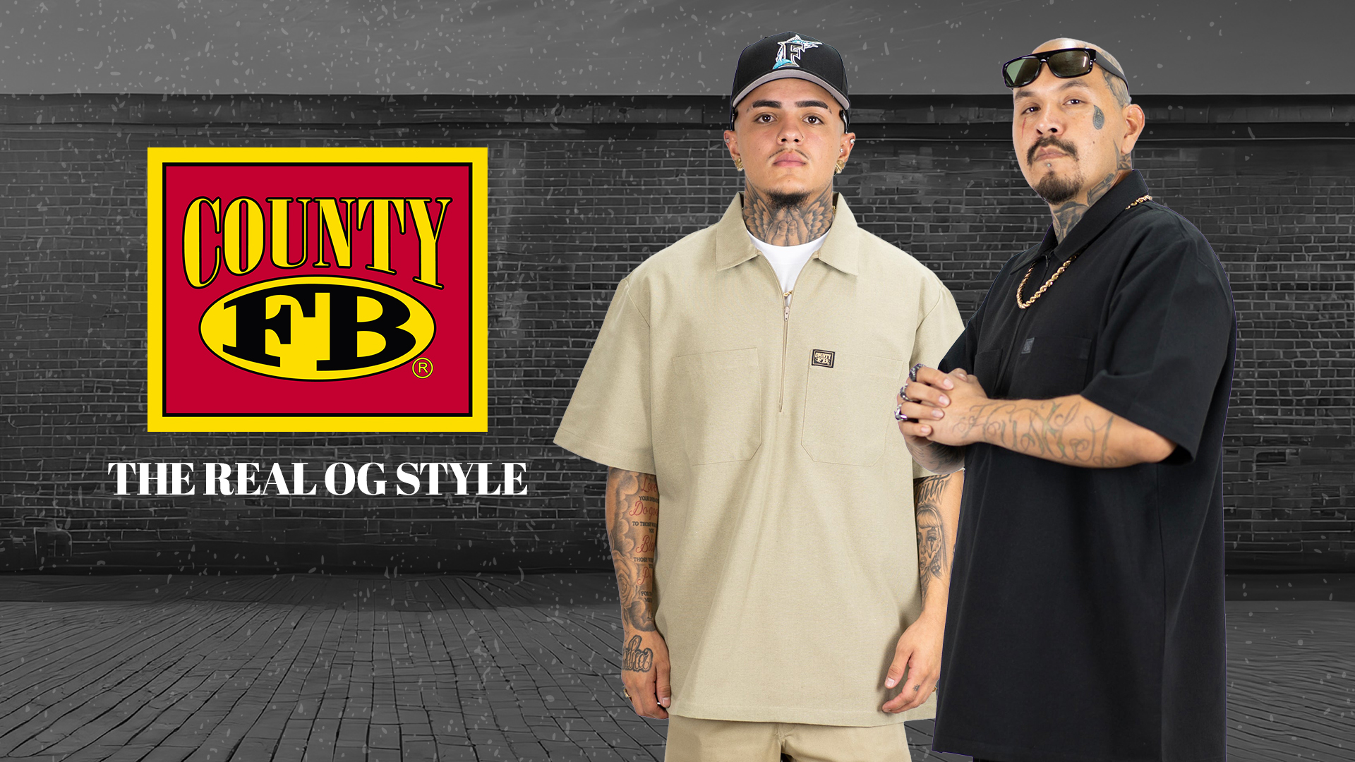 【美品】FB COUNTY 刺繍ロゴ ワークシャツ Amazon.com: FB County Short Sleeve 1/2 Zip with Chest Pockets