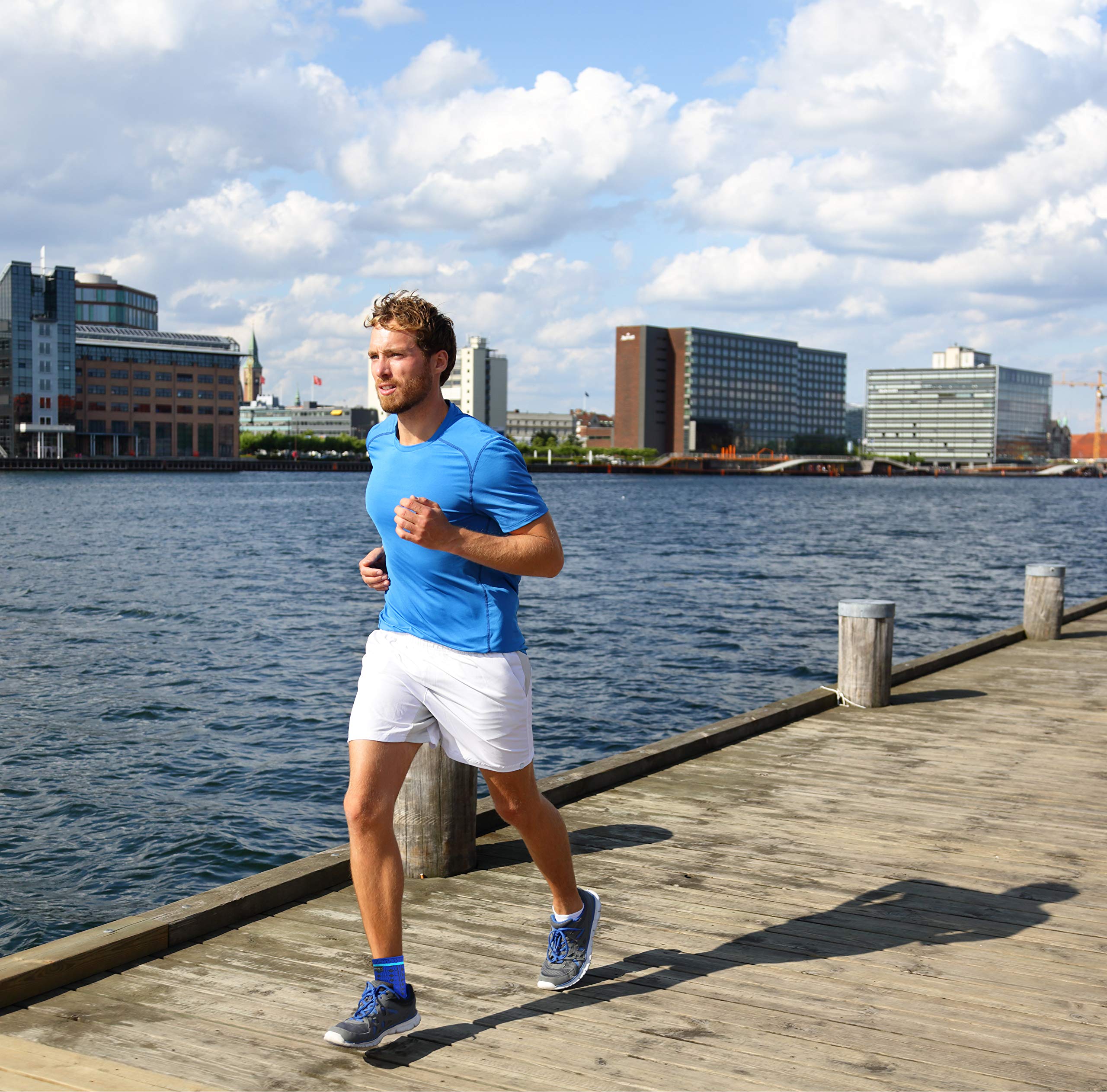 bonmedico Cavigliera Ortopedica - Fascia Elastica di Compressione per Distorsione Caviglia, L