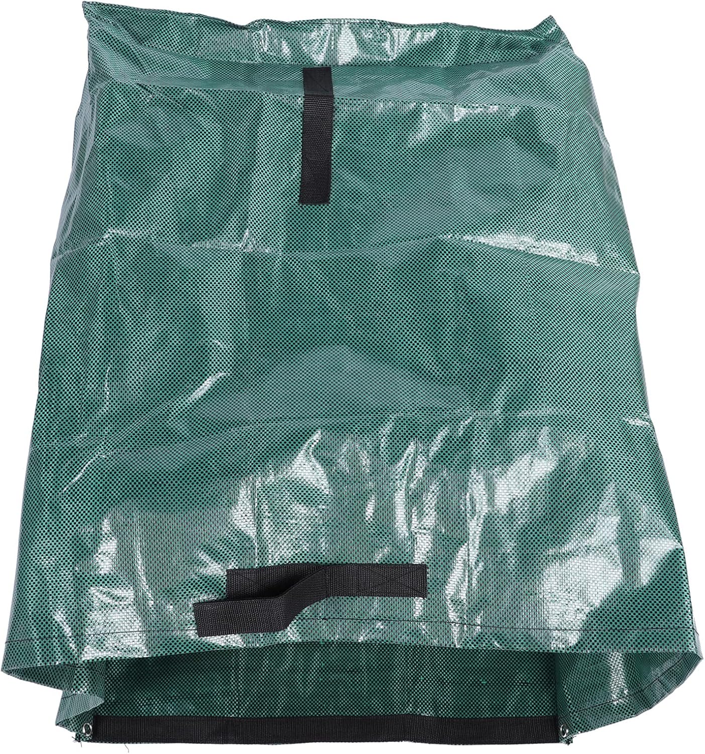 Happyyami Garden Leaf Bag Large Heavy Duty Gardening Bag 53 Gallon Reusable Garden Leaf Waste Bag Yard Waste Storage Bag Holder Trash Bucket for Garden Lawn Pool Green : Patio, Lawn & Garden