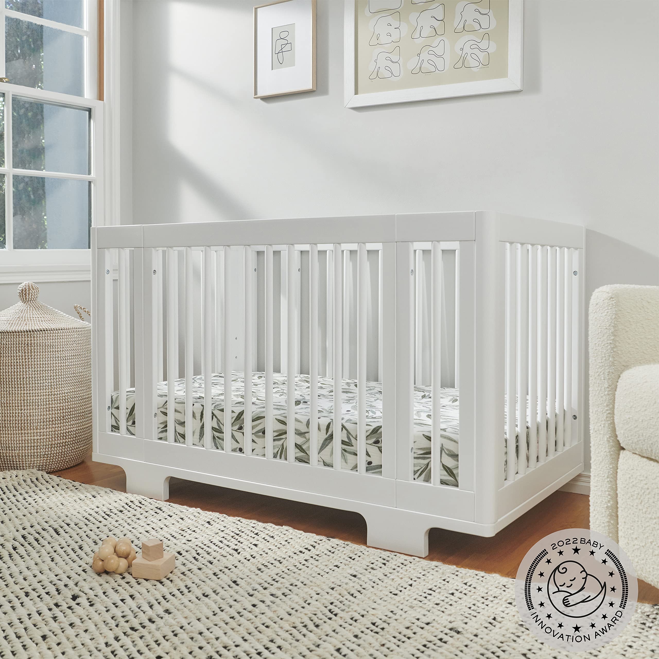 Babyletto Yuzu Convertible AllStages Midi, FullSize Crib in