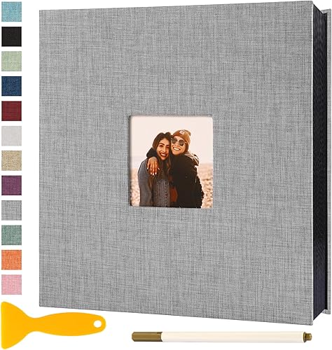 Álbum de fotos autoadhesivas, álbumes de recortes, álbumes de fotos magnéticos para fotos de 4 x 6, 5 x 7, 8 x 10 pulgadas, libros con páginas