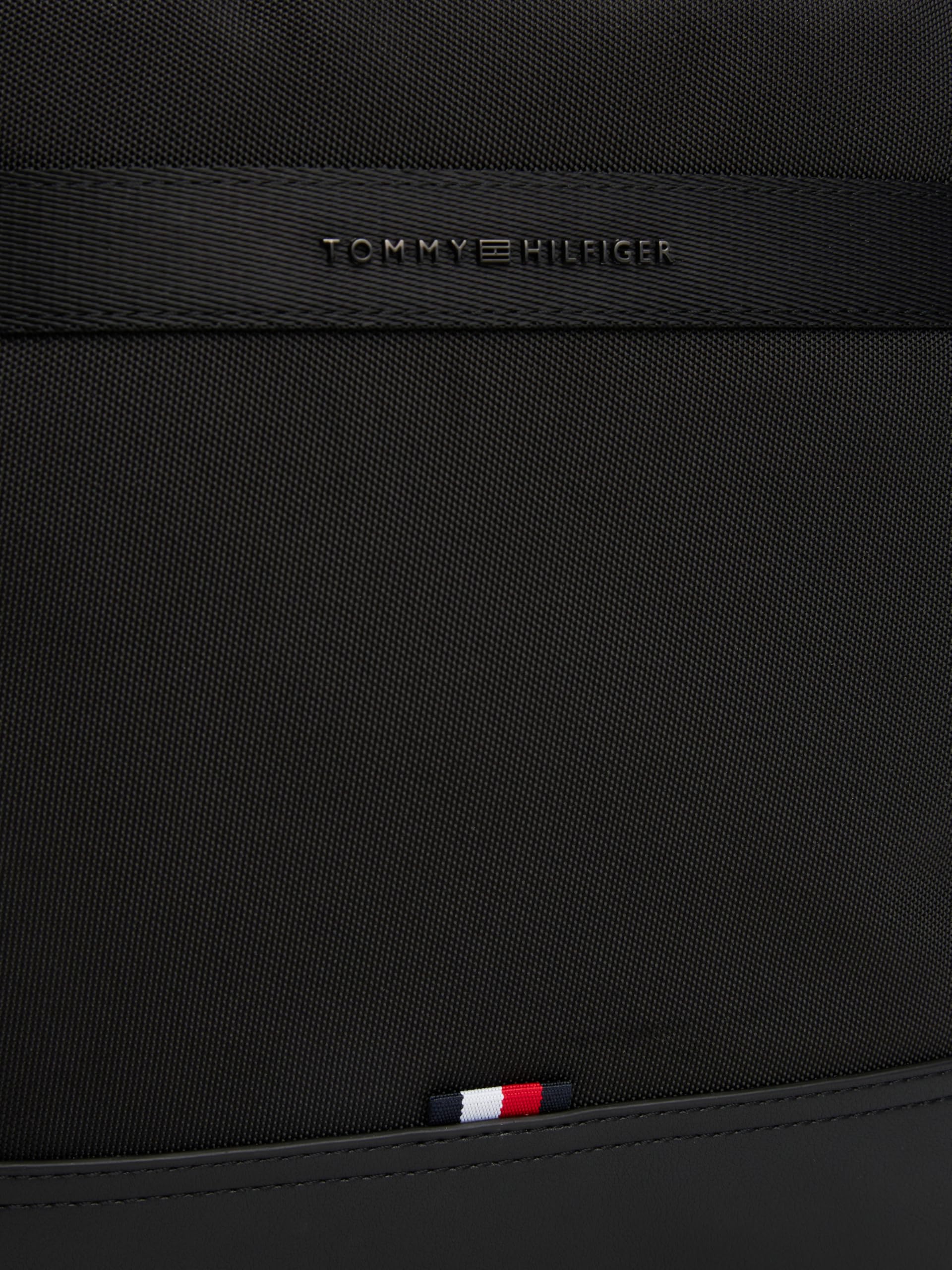 Tommy Hilfiger Herren Rucksack Nylon Travel Elegant, Schwarz (Black), Einheitsgröße