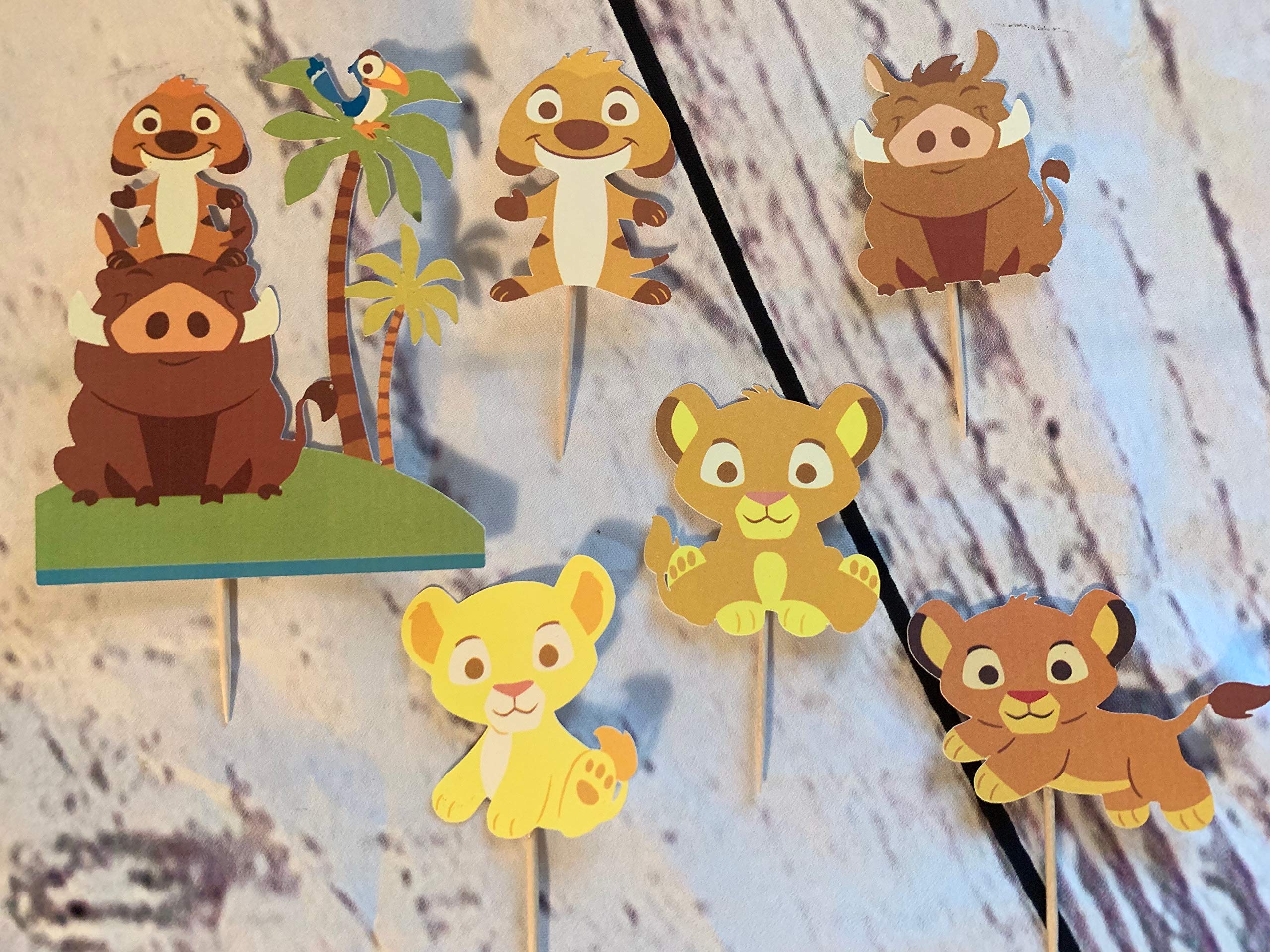 Buy LION KING CUPCAKE TOPPERS INSPIRED/BABY LION KING CUPCAKE TOPPERS