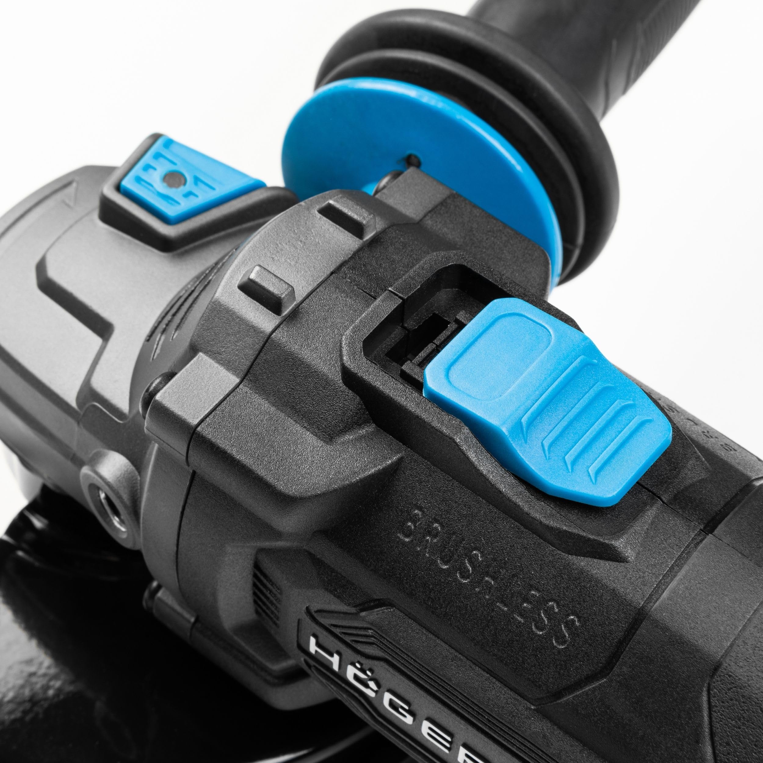 HÖGERT TECHNIK Smerigliatrice angolare a batteria 125 mm 18V brushless, troncatrice senza fili con regolazione velocità, flex per tagliare, levigare e sbavare metallo, senza batteria inclusa