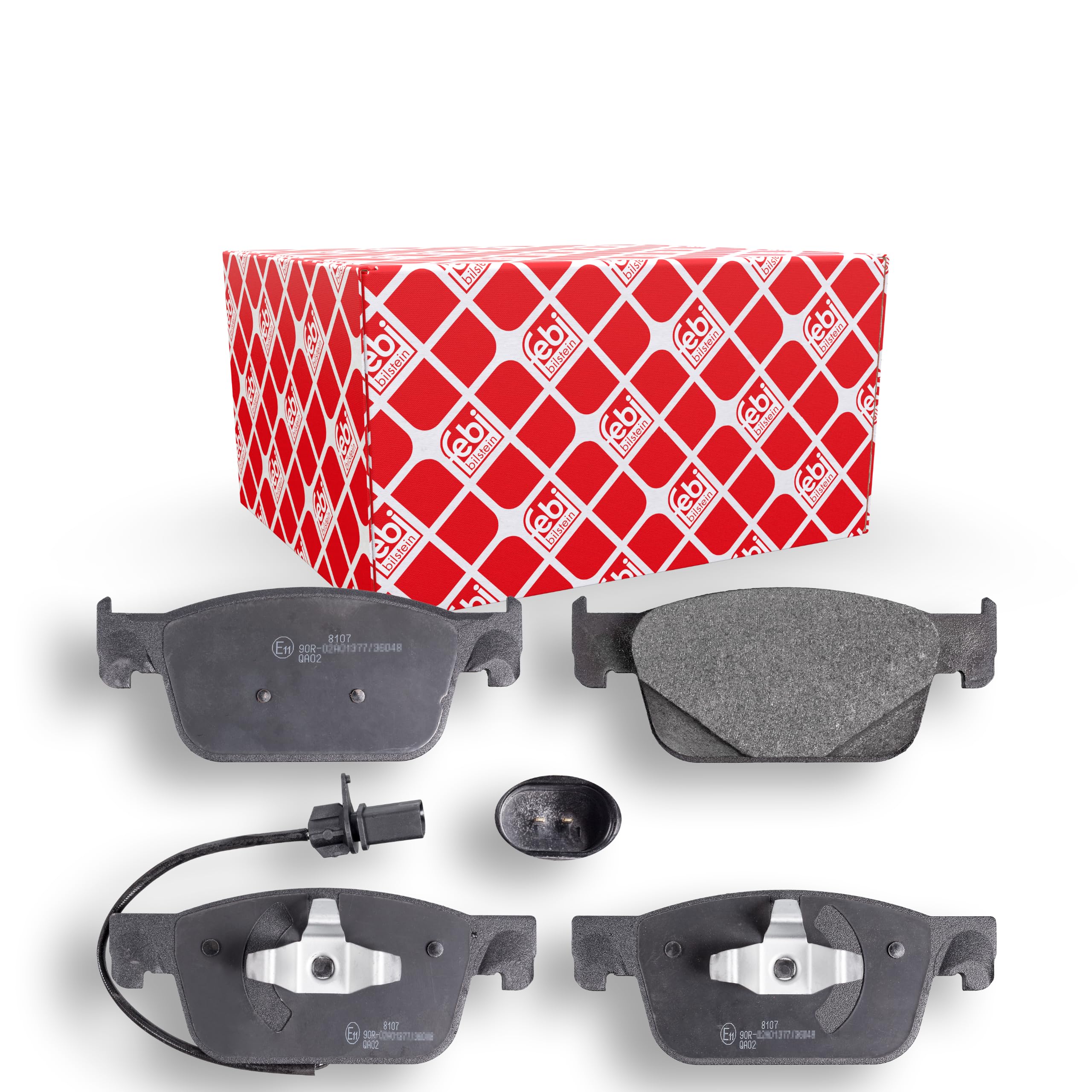Brake Pads Set fits AUDI A5 2.0 Front 2016 on 8W0698151AA 8W0698151AB Febi New