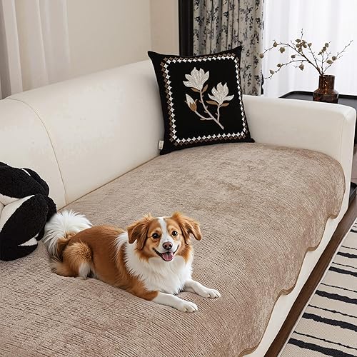 MYSKY HOME Funda para sofá modular, funda para sofá modular, apta para mascotas, apta para mascotas, lavable, protector antideslizante de muebles