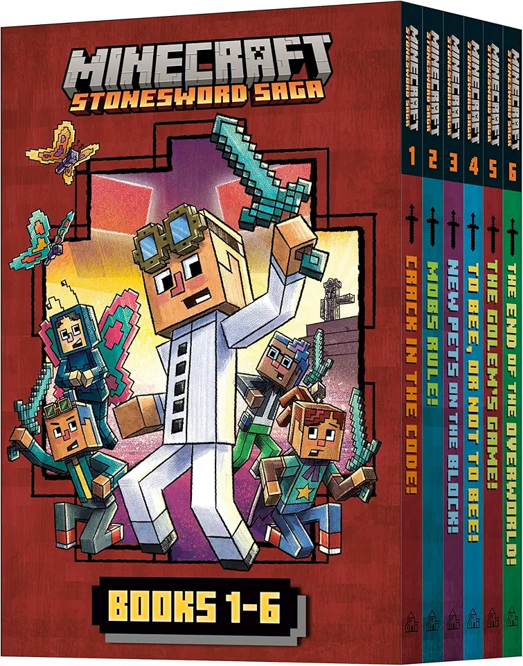 Minecraft Stonesword Saga Chapter Book Boxed Set (Minecraft Stonesword Saga)