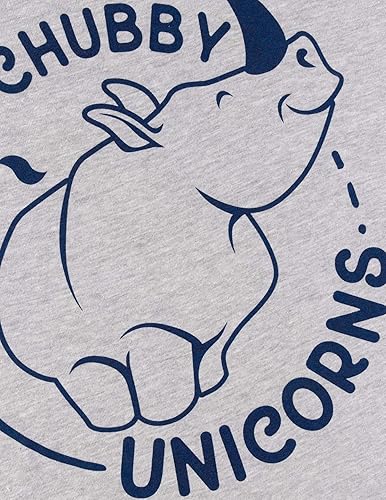 Miniatura 5 de Save The Chubby Unicornios Divertida frase rinoceronte diciendo sarcástico papá broma camiseta para hombre