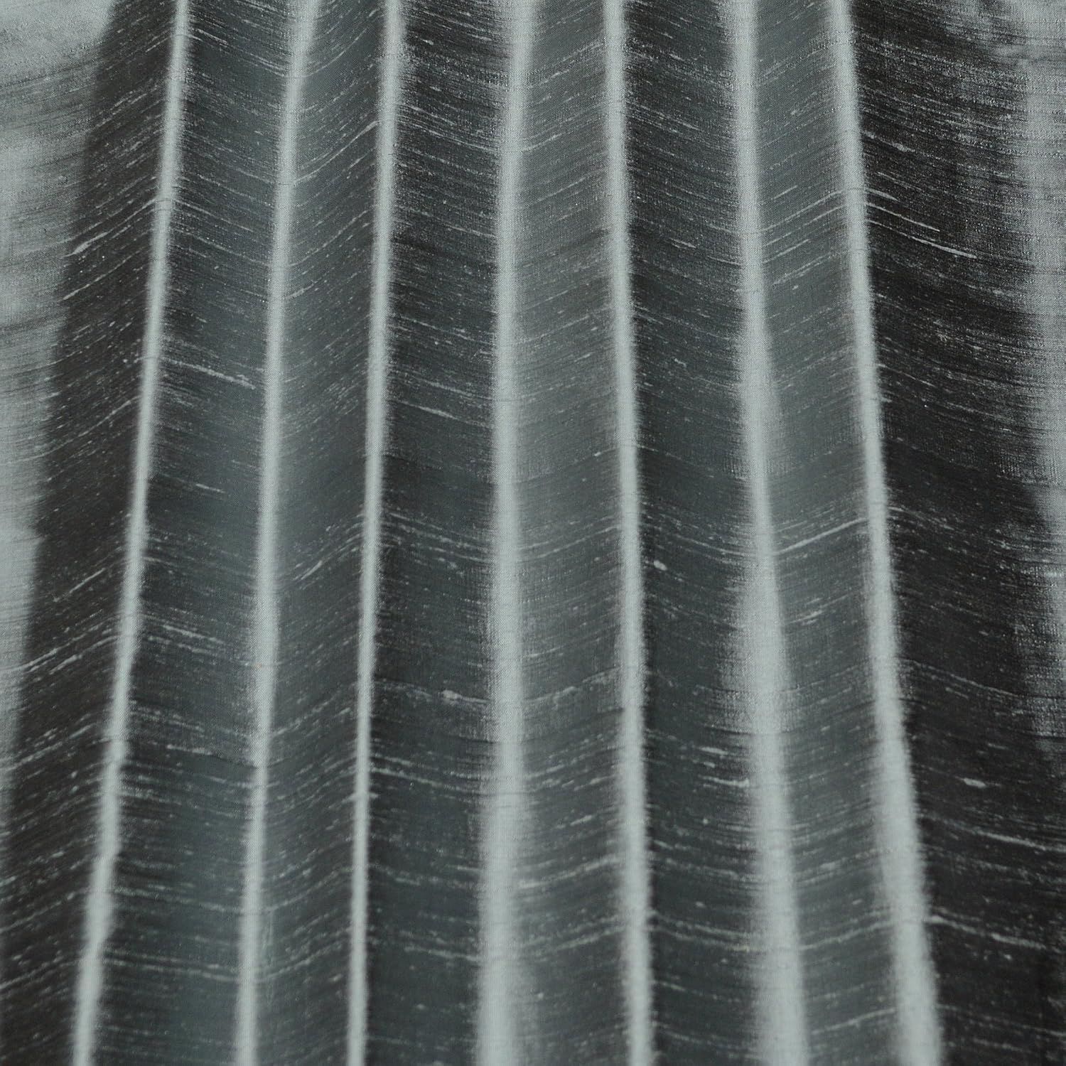 44" Wide - Iridescent Gunmetal Dupioni Silk, 100% Silk Fabric, by The Yard