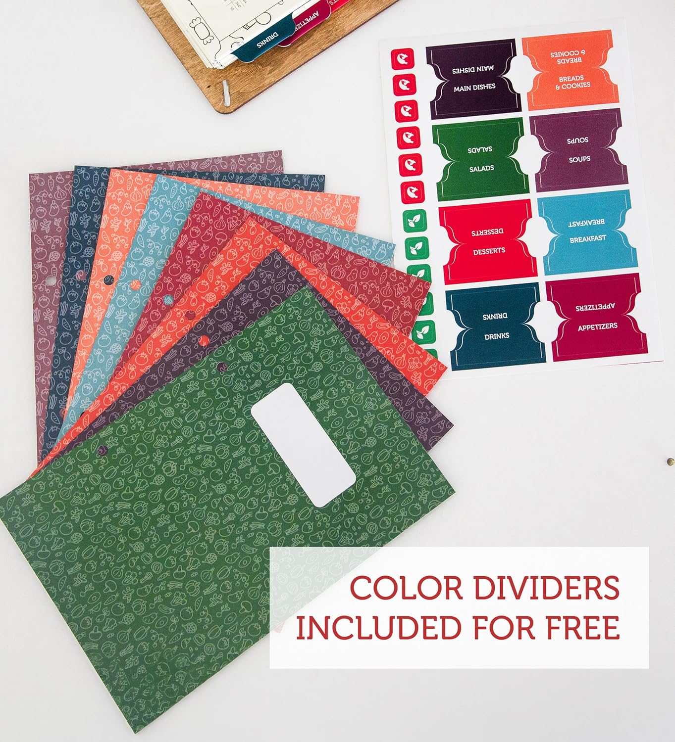 Personalized Recipe Book To Write In Your Own Recipes - Blank Recipe Binder Cookbook - Family Recipe Book Organizer (X-Large, 140 pages)