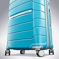 Vista 12 de Samsonite Freeform – Maleta rígida, expandible con ruedas dobles giratorias, Blanco