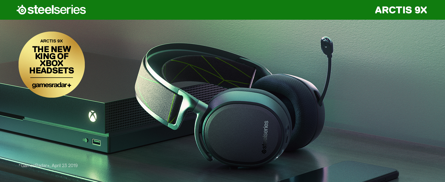 SteelSeries Arctis 9X Wireless Gaming Headset – Integrated Xbox