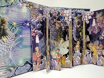 NARUMI フラワーフェアリー掛け兼置時計・特装版絵本 砂時計 花刺繍