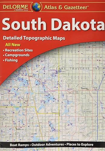 South Dakota (Delorme Atlas & Gazeteer)