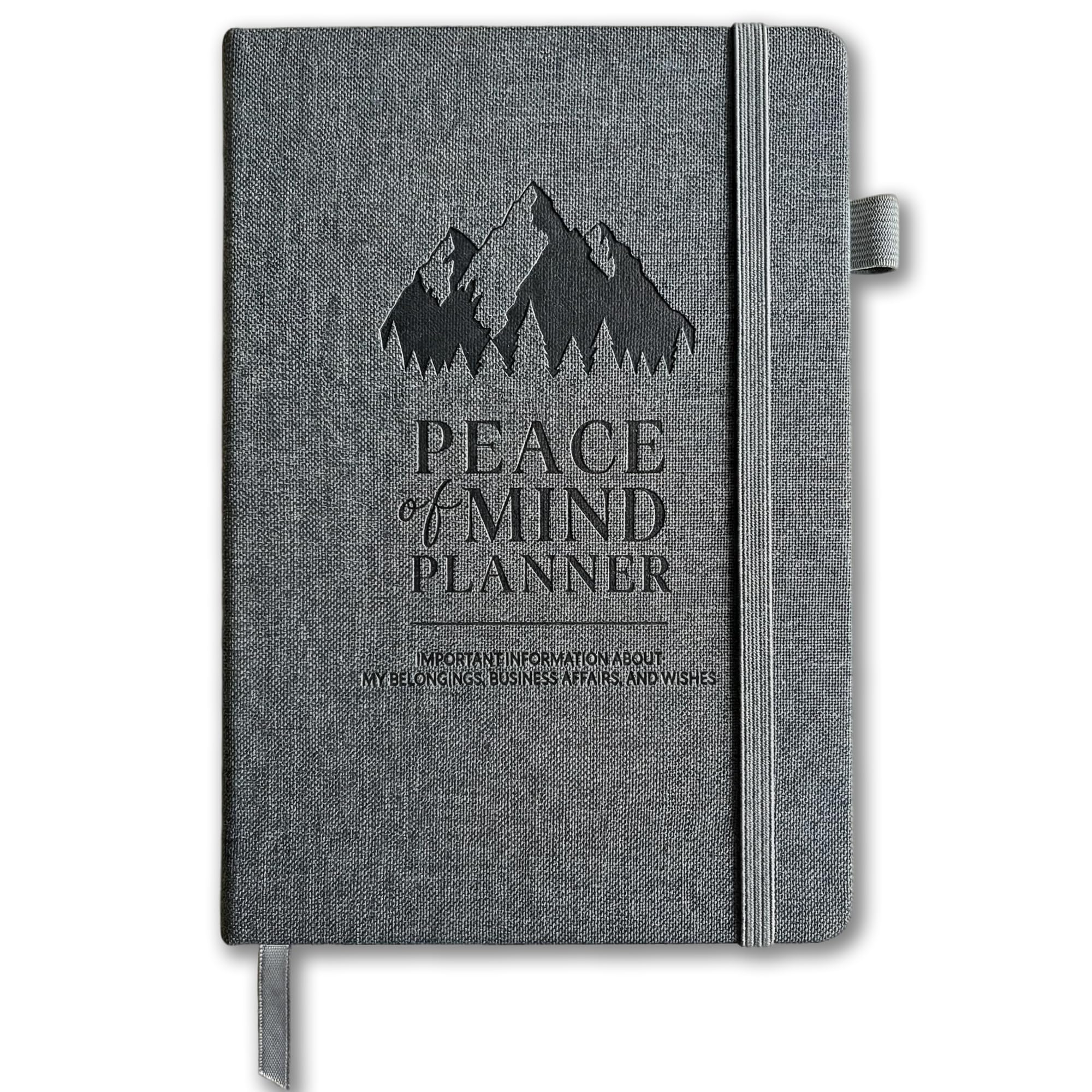BIROYAL End of Life Planner UK A5-160 Pages 19 Sections Final Arrangements Organizer Notebook - Beneficiary, Funeral Planning, Final Wishes & Will Preparation - Death Planner Book — image 1