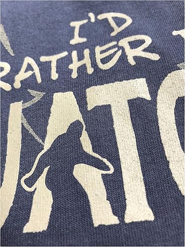 Miniatura 4 de I'd Rather be Squatchin'  Divertida camiseta oficial de Gone Bigfoot Sasquatch Hunter
