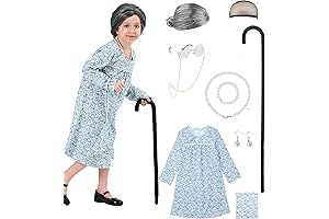 Kids Old Lady Costume-Historical Womens Costume Dress Suit