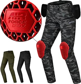 Shima Giro 3.0 Motorrad Hose Herren Damen mit Protektoren Airforce Knieprotektoren Motorradhose Kurzgrößen Cargohosen
