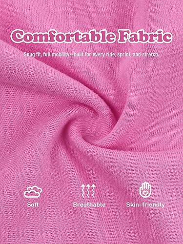 Miniatura 2 de Resinta Paquete de 6 pantalones cortos de ciclismo para niñas, ropa de verano, multicolor