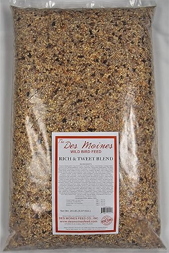 Rich & Tweet Blend - Alimento natural para aves silvestres que aman a los pájaros (20)