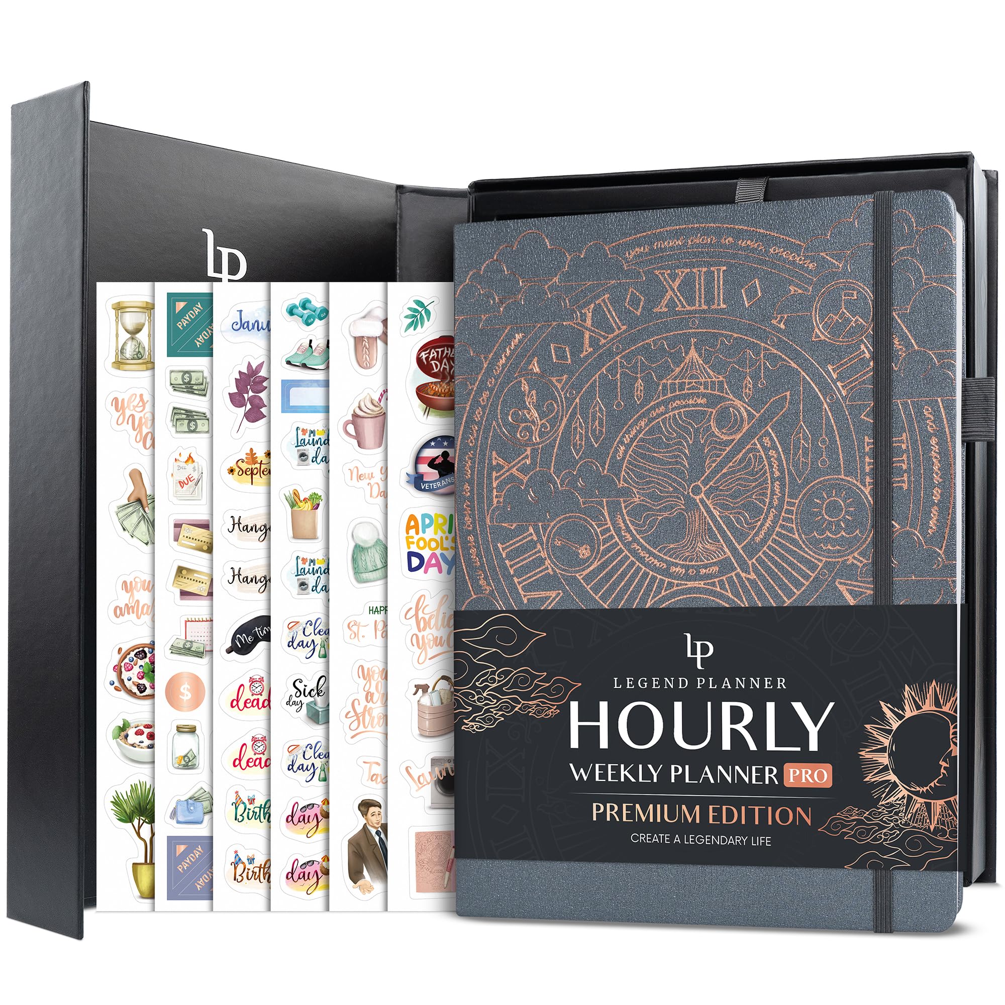 LP PRO Schedule Premium (Mystic Gray Gold, A4 (8.5" x 11")) — image 1