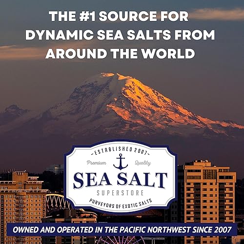 Miniatura 6 de Sal marina hawaiana de lava negra, sal negra para cocinar o cócteles, Sal Negra, bolsa de 5 libras - Sea Salt Superstore