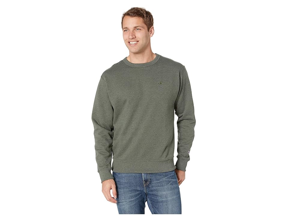 

Champion Powerblend Fleece Crew (Forest Grove Heather) Men's Sweatshirt