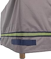 Vista 2 de DUCKCOVERS Soteria - Funda rectangular impermeable para mesa auxiliar/otomana de 32 pulgadas, para exteriores