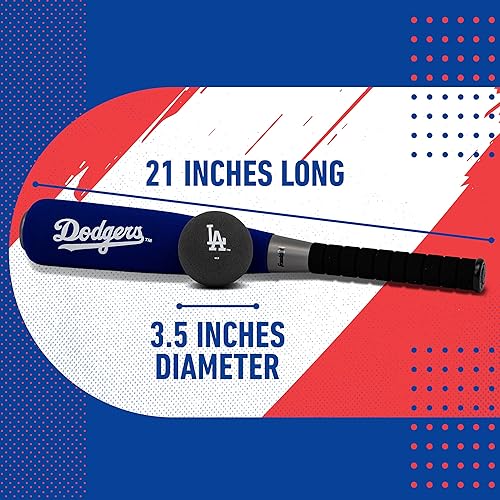 Miniatura 6 de Franklin Sports MLB - Bate de béisbol de espuma jumbo + juegos de pelotas, bates de béisbol de espuma de gran tamaño para niños + pelotas de béisbol