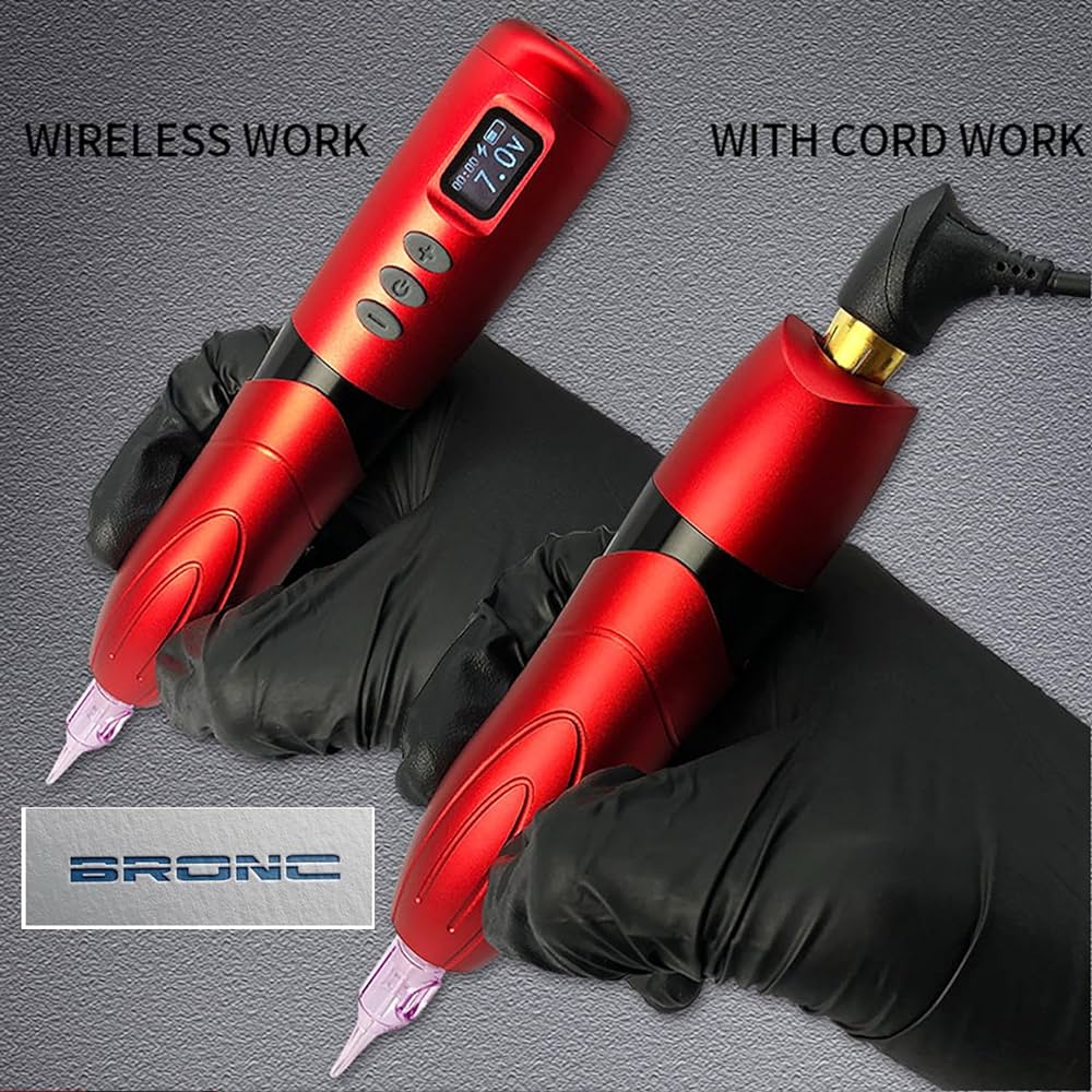 アートメイク　マシーン　bronc Tattoo Machine BRONC NINJA - Precision Redefined Tattoo