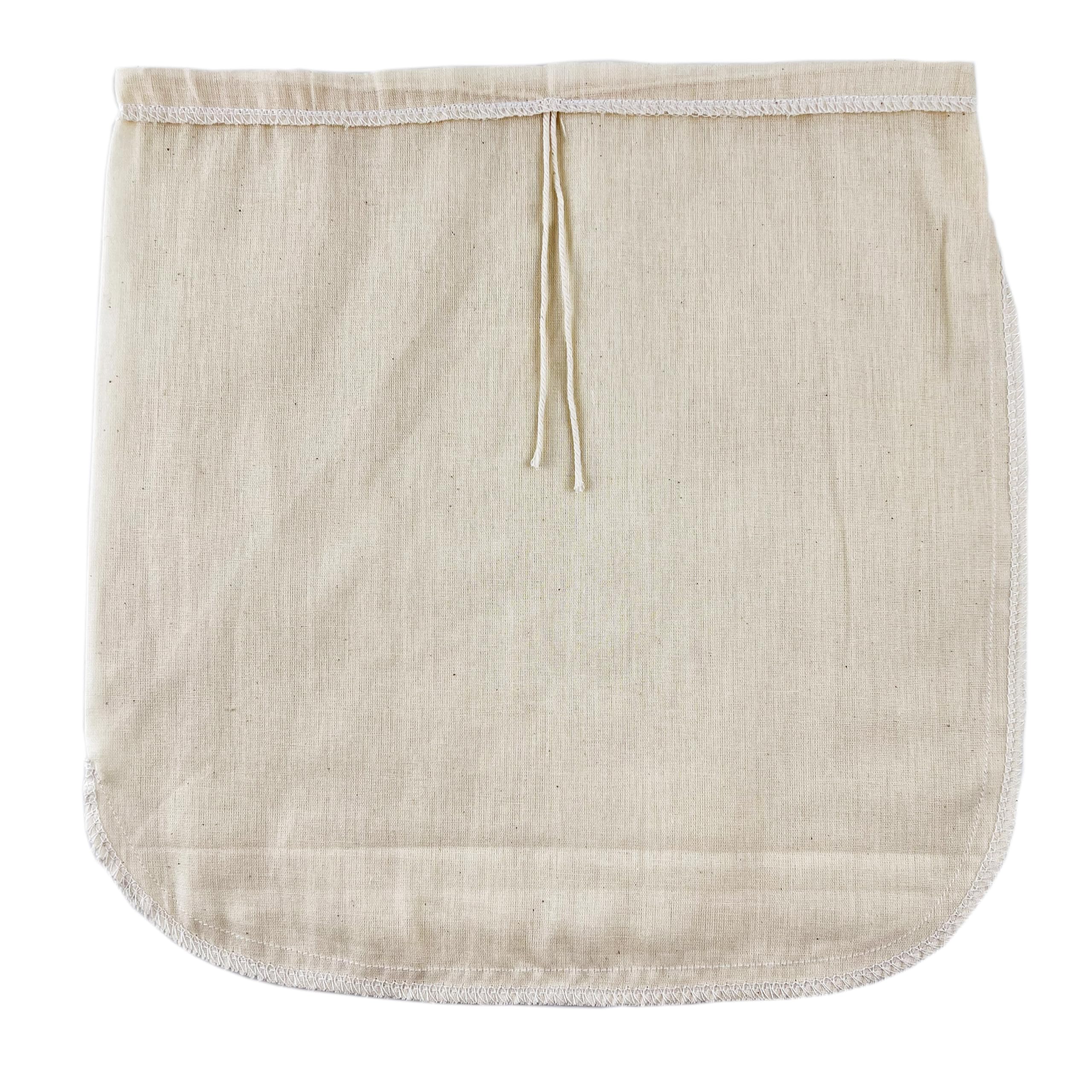 6 Pack - Cold Brew Coffee Filter, Nut Milk Bag-12x12 Inches - iAesthete Reusable Food Grade Pure Cotton Filter Multiple Usage Juice Filter