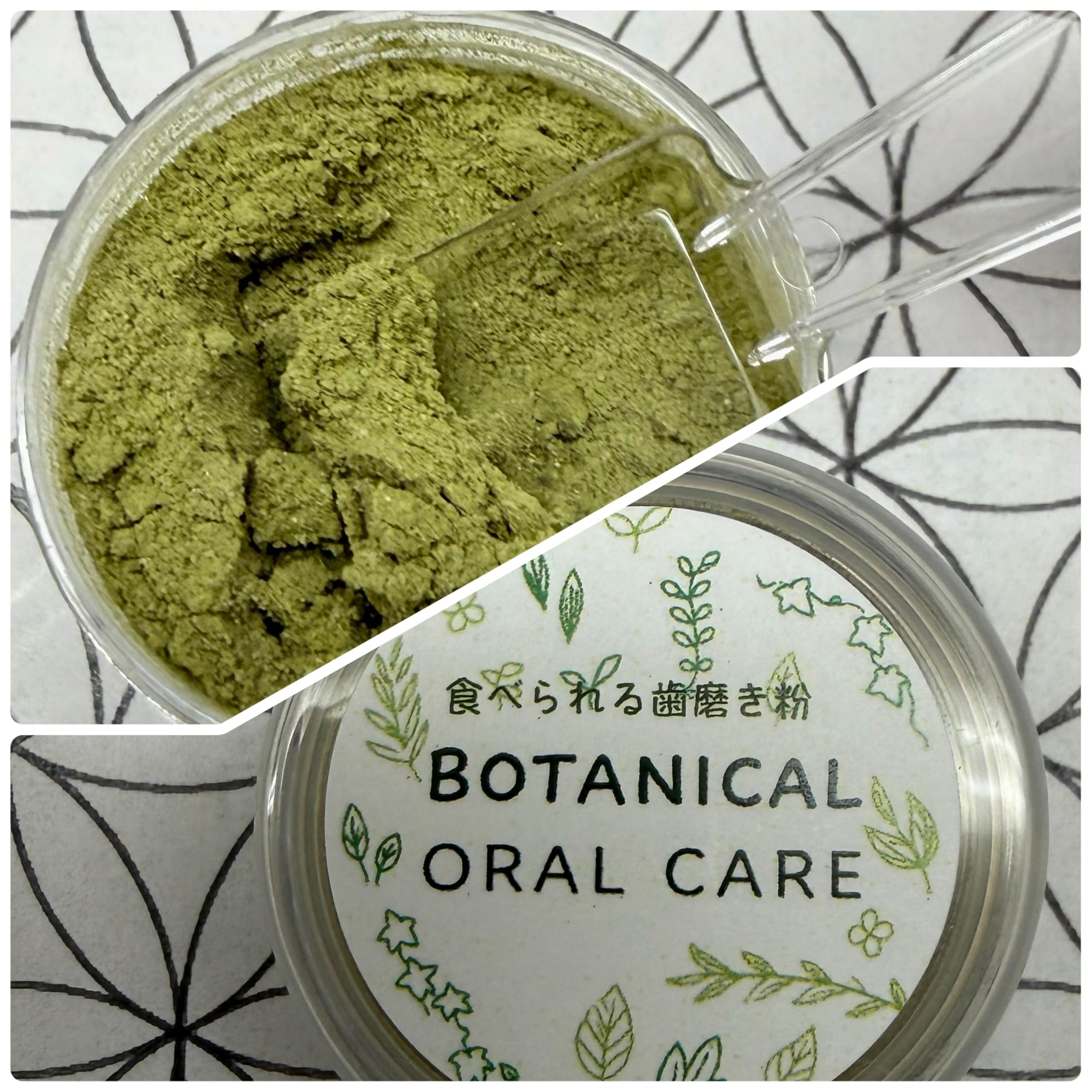 食べられる歯磨き粉 BOTANICAL ORAL CARE POWDER