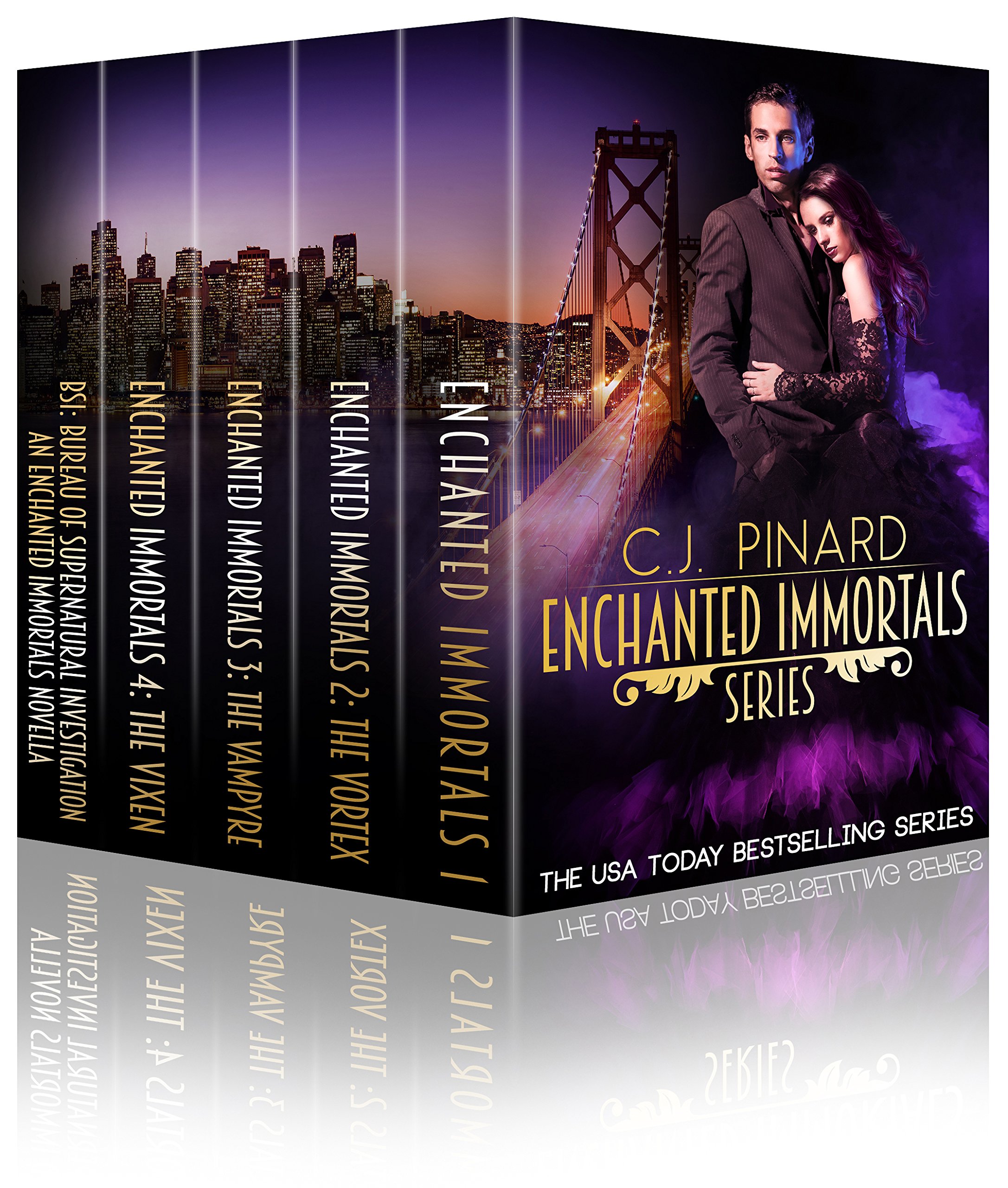 Enchanted Immortals Complete Series Box Set: 4 books + 1 Novella