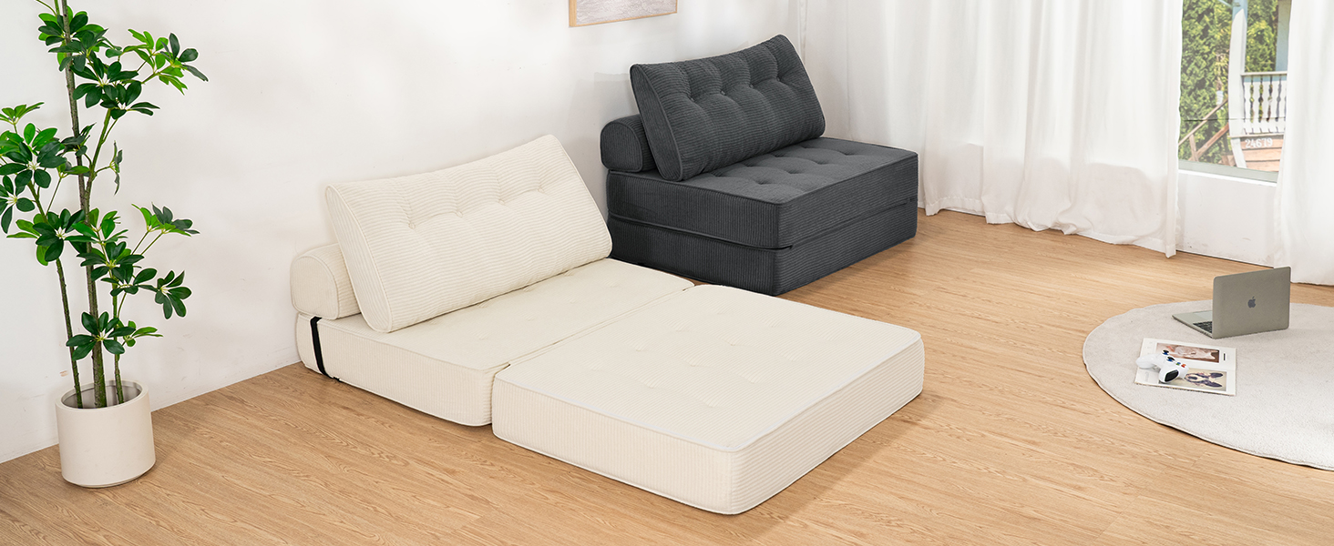 Amazon.com: HOMMPA Folding Sofa Bed Sleeper Sofa Chair