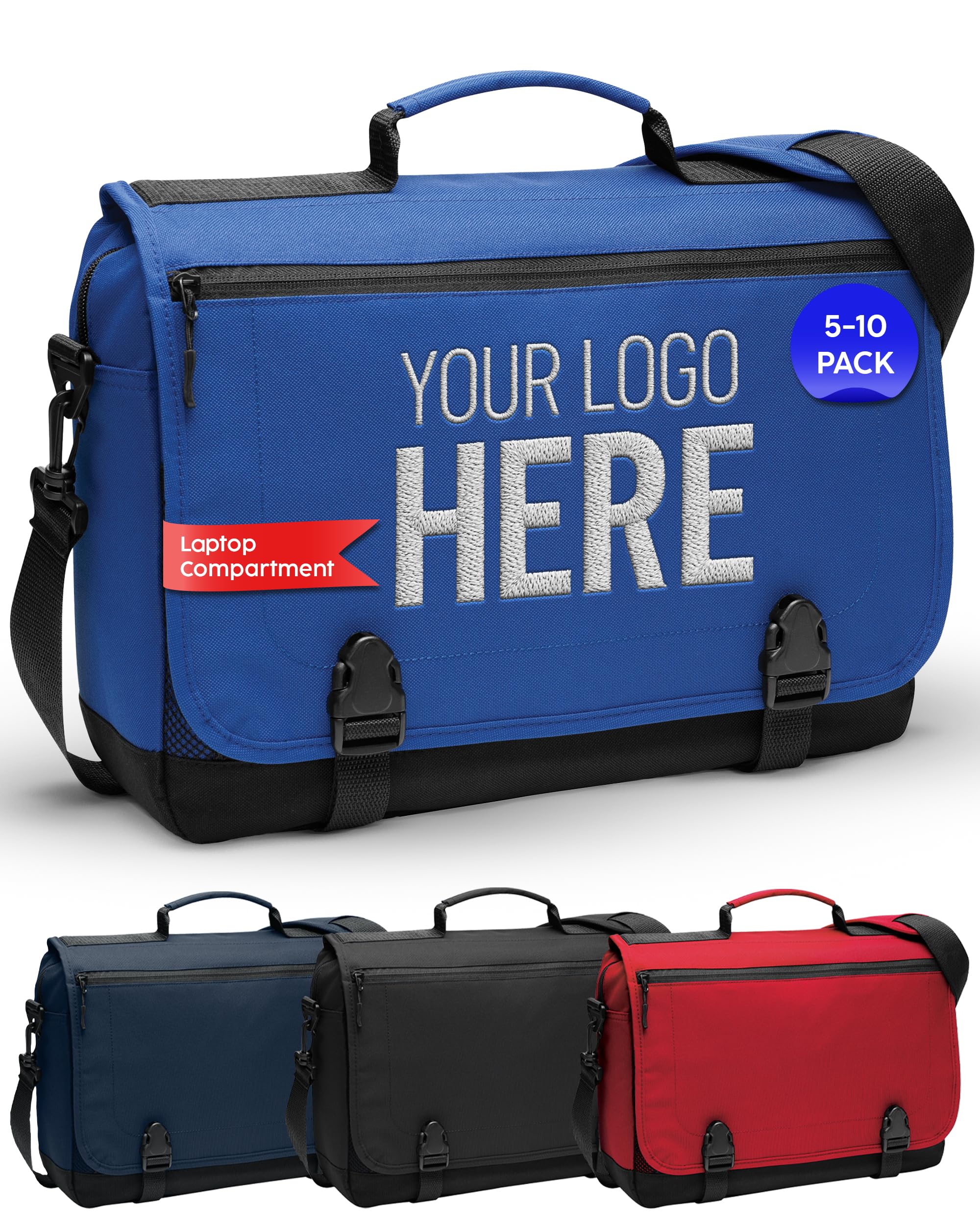 Amazon.com: Personalized Messenger Bag for Men, Women, Laptop