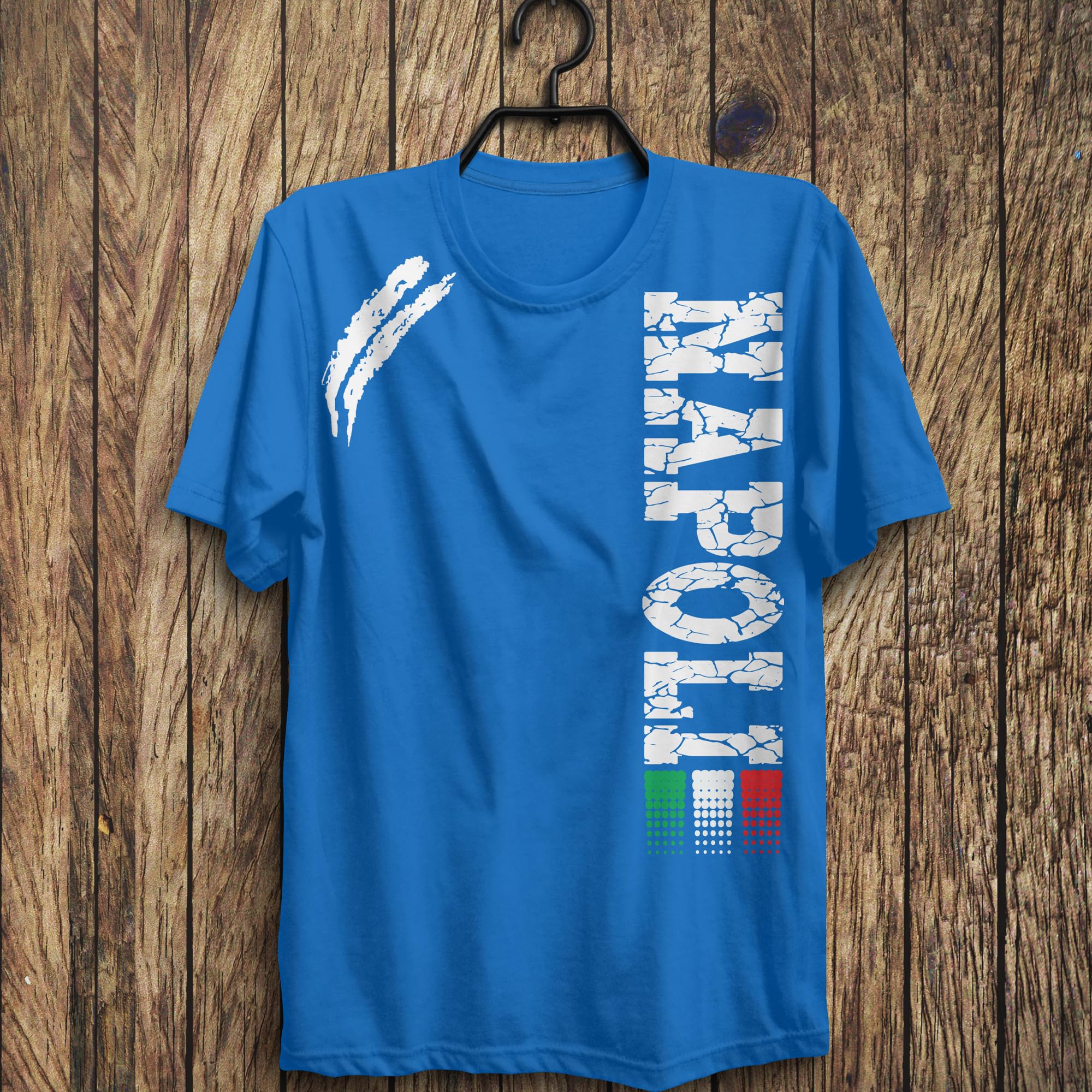 t-Shirt Napoli Tifosi Ultras Calcio Sport dalla S alla 3XL e 4 Colori Disponibili