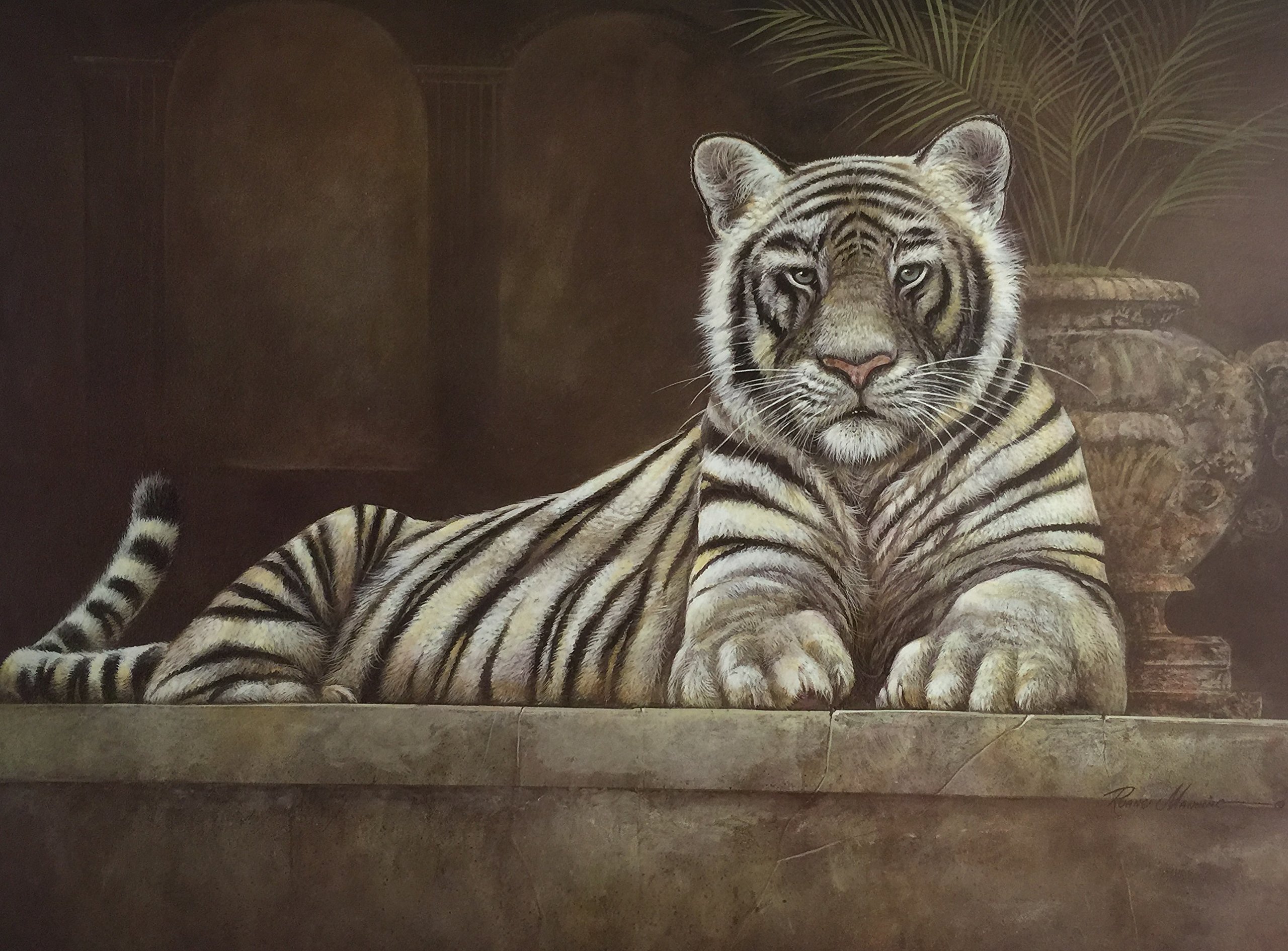 White Tiger Paintings