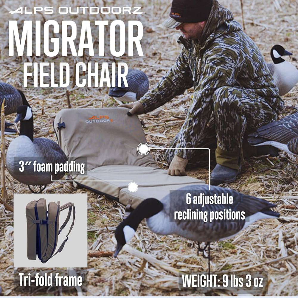Amazon.com : ALPS OutdoorZ Migrator Field Chair – 6-Position Self