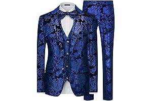 Floral Tux for Unforgettable Prom Night