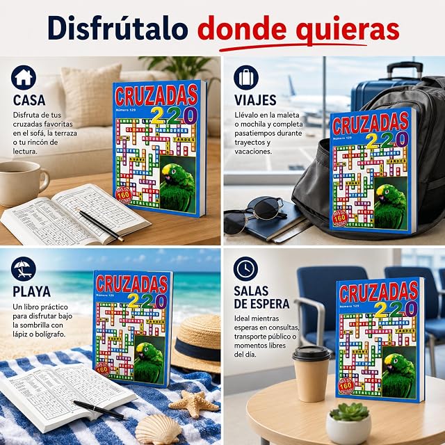 Foto 5 de 8 de 5 Libros de Cruzadas Pasatiempos