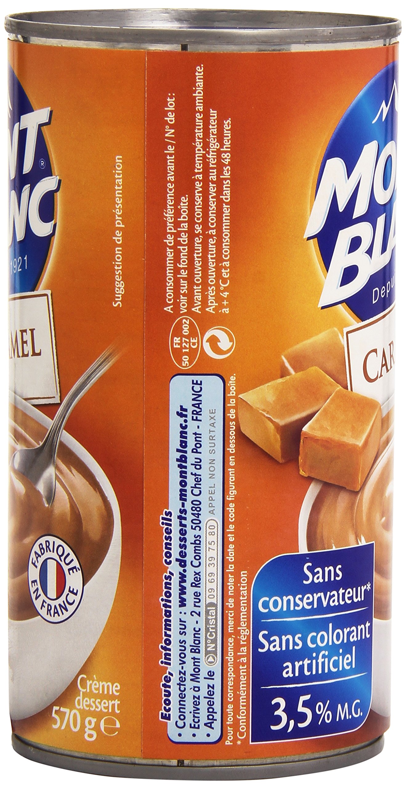 Mont Blanc Caramelo 570G Crema