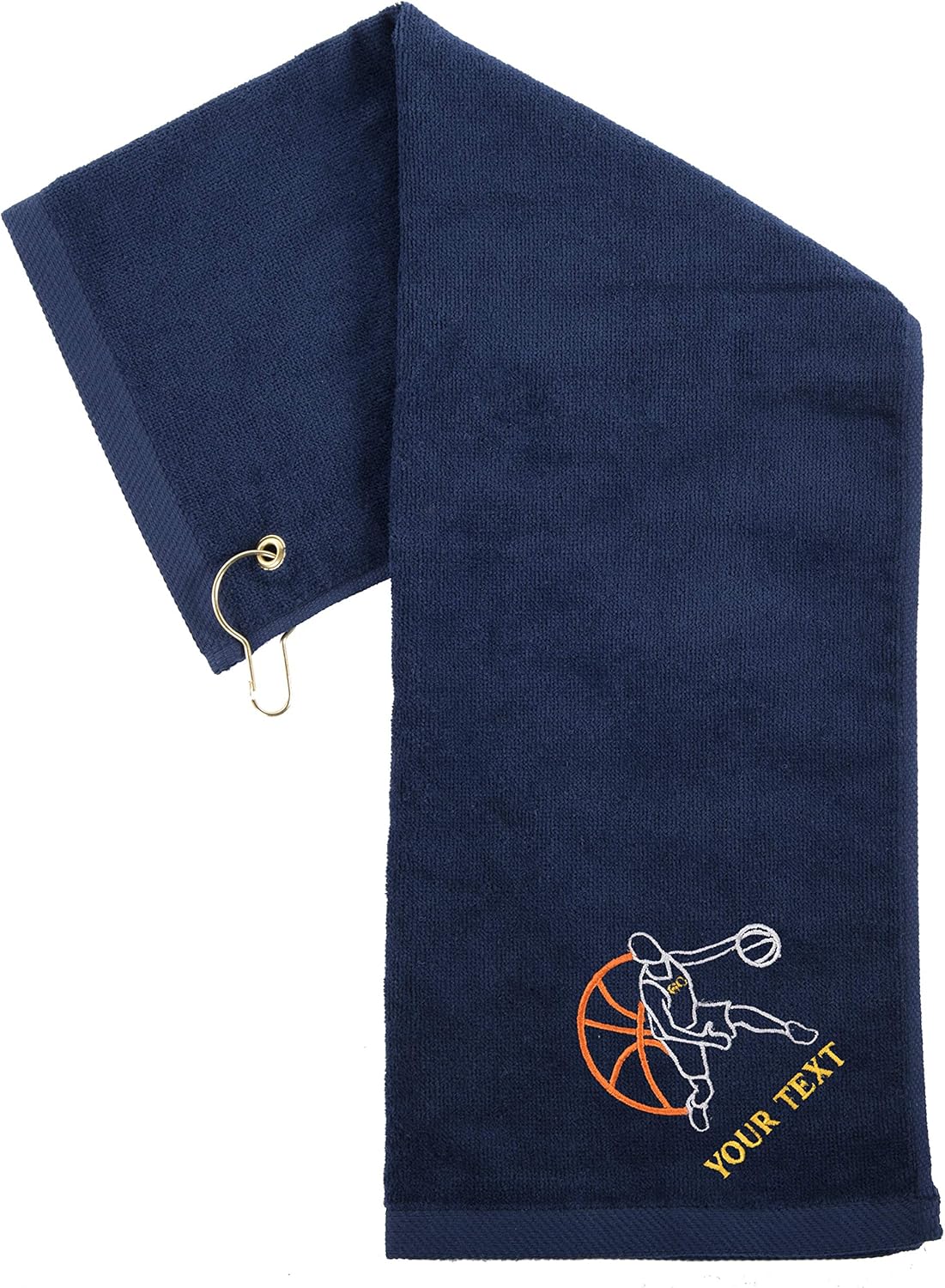 Mato & Hash Custom Basketball Towels, Sports Towels, Personalized Basketball Towels for Teams - Dribbling - 10PK Hunter CE6900Basketball S3-2