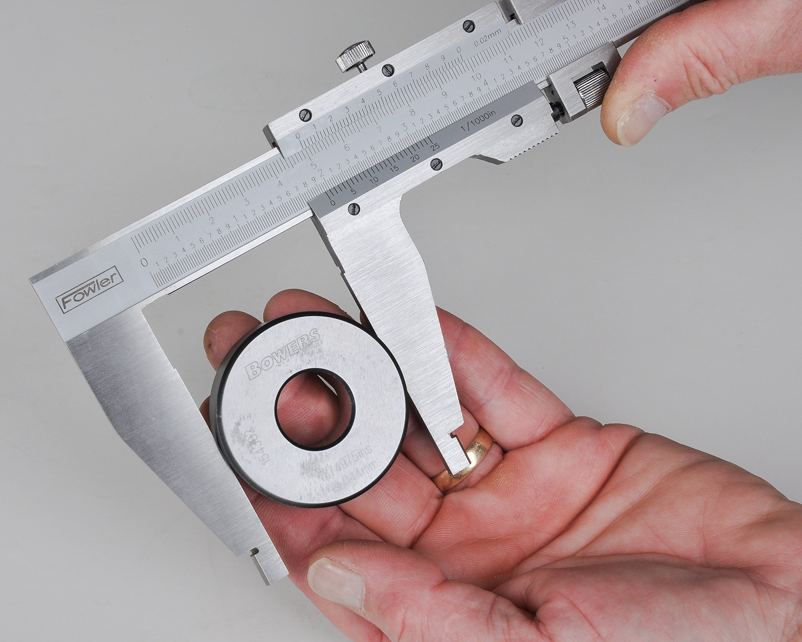 Fowler 52-085-012 Master Vernier Caliper ze stali nierdzewnej z chromowanym wykończeniem, 300 mm