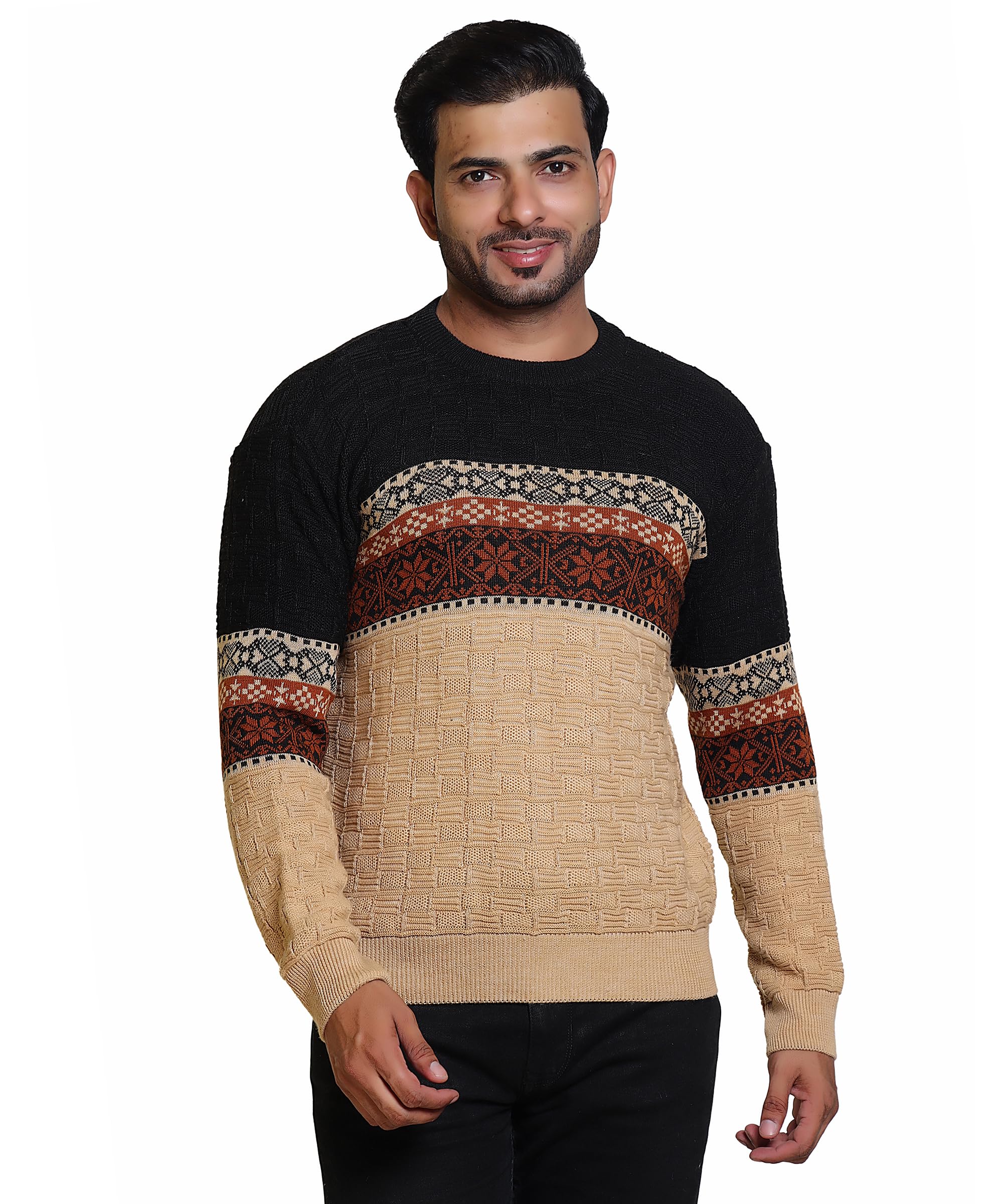grand line GRANDLINE Men Winter WEAR Round Neck Sweater for Casual and Evening OUTINGS-picture-16