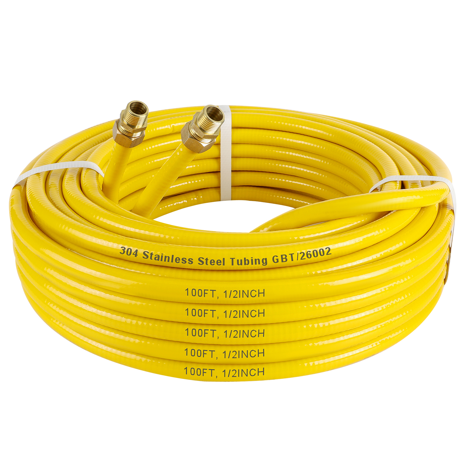 70FT 3/4'' CSST Gas Line Flexible Natural Gas Line Gas Pipe Kit