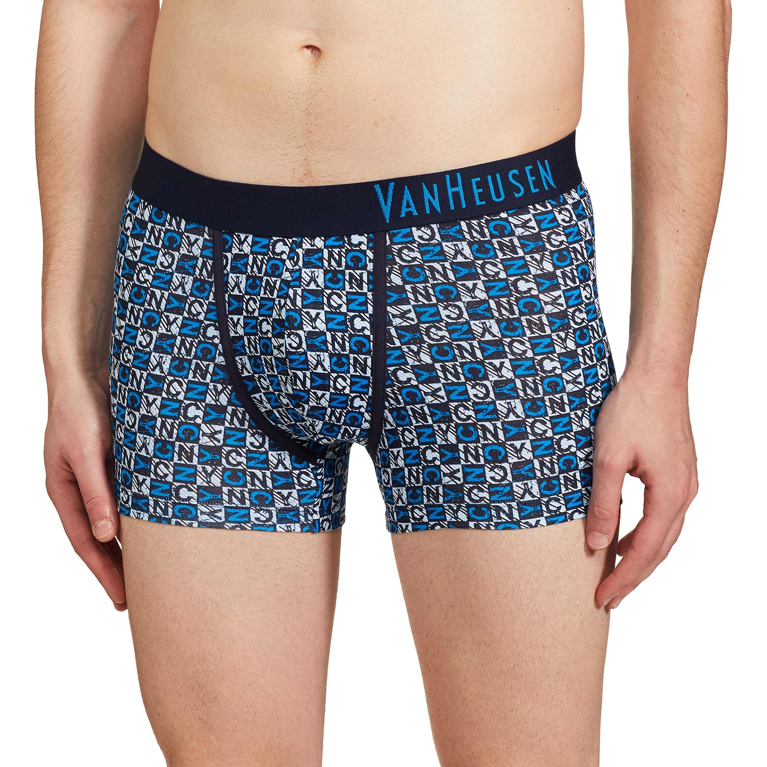 van heusen Men Cotton Printed Trunk - Pack of 1 - Colour Fresh, No Ride Up-picture-44